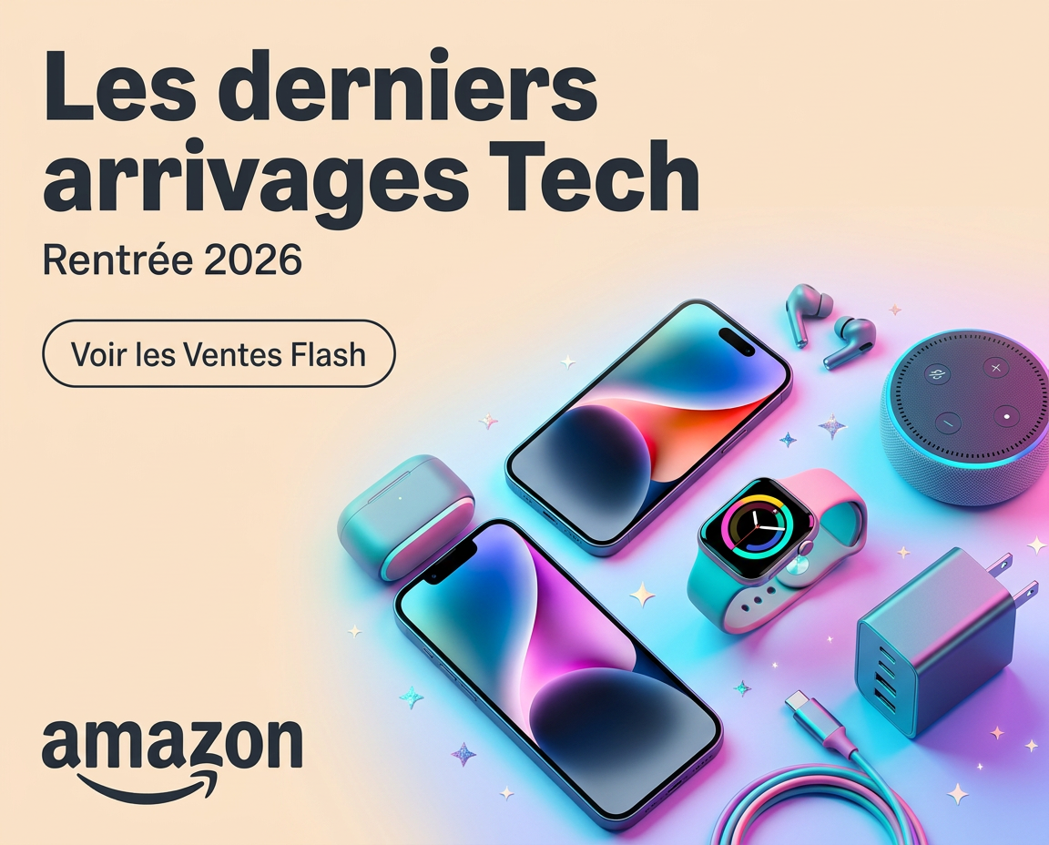 Semaine Tech Amazon - Rentrée 2026 - Ventes Flash sur tablettes, manettes, casques et souris gaming